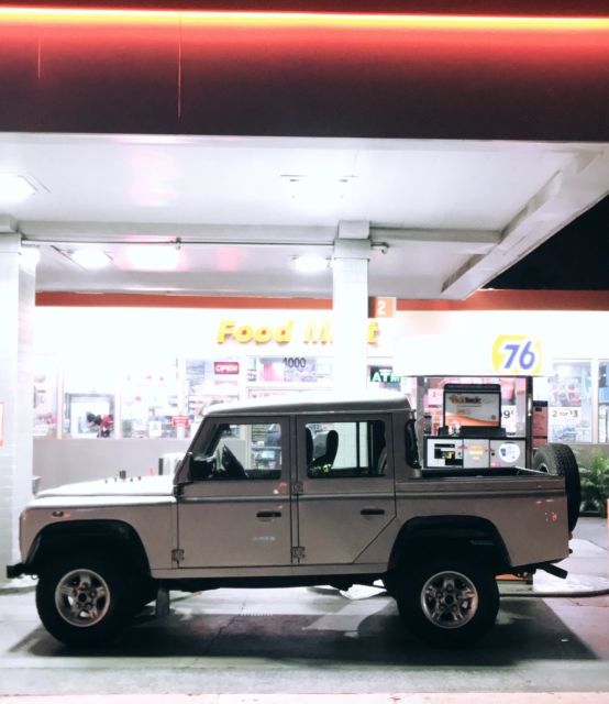 1990 land rover defender 110 double cab. very rare no reserve