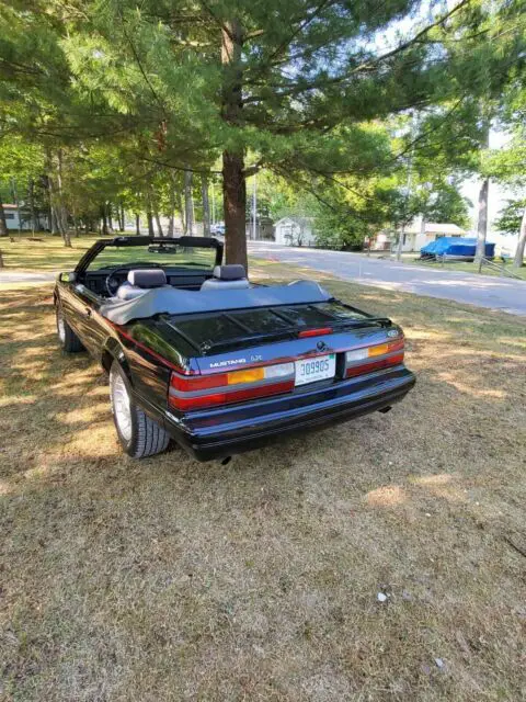 1986 ford mustang lx 5/0 convertible automatic aod