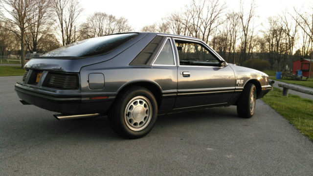 1983 mercury capri rs 5.0 4 speed rare working a/c