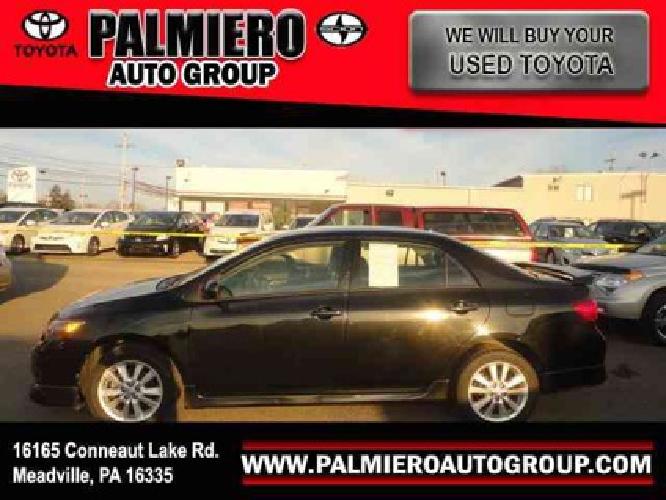 2009 toyota corolla s in meadville, pa