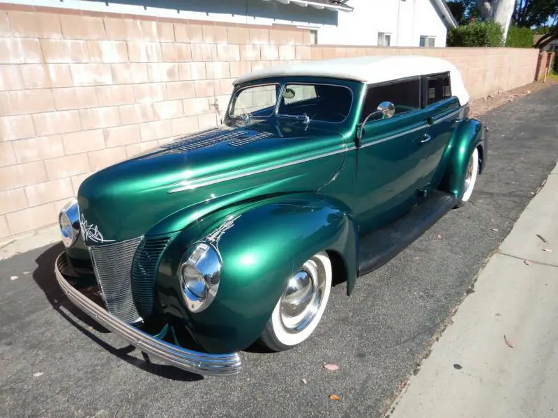 1939 ford cabriolet chopped 350/400