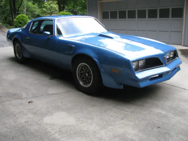 1978 pontiac trans am 4 speed 400 hardtop w/all the right performance mods!