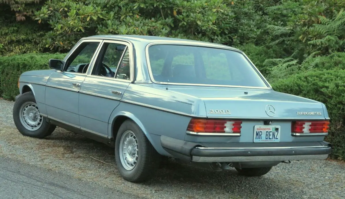 1984 mercedes 300d turbodiesel - clean, great-driving boulavard cruiser