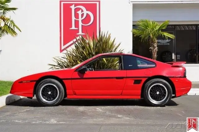 1988 pontiac fiero gt, 2.8l v6 turbo charged, manual, moon-roof, 29k miles