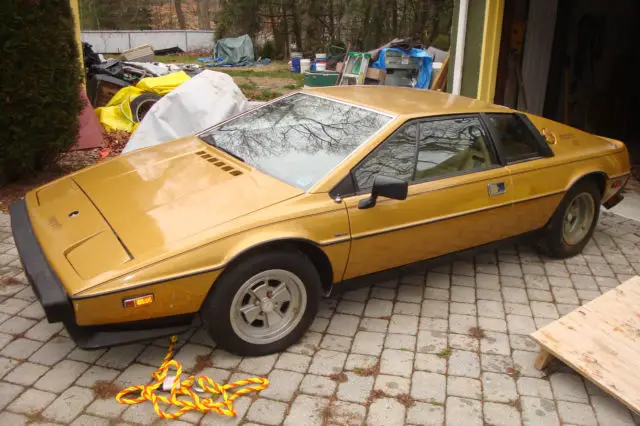 1979 lotus espirit - low mileage - garage find