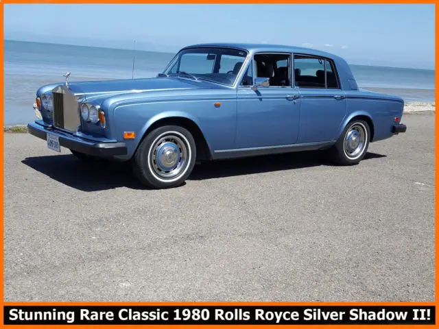 beautiful rare last-year classic 1990 rolls royce silver shadow ii.low reserve!