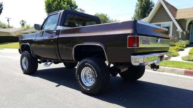 1979 gmc sierra classic short bed 4x4 automatic a/c runs very good