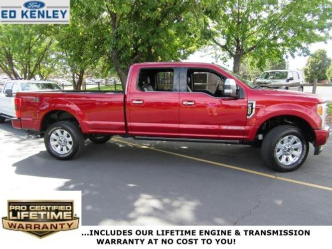2018 ford f-350 super duty platinum 4x4 platinum 4dr crew cab 8 ft. lb srw pickup for sale in layton, utah