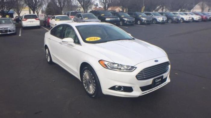 2016 ford fusion titanium titanium 4dr sedan for sale in new haven, connecticut