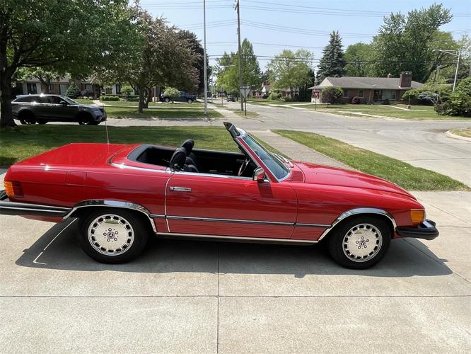 1979 mercedes-benz 450sl in grosse pointe woods, michigan
