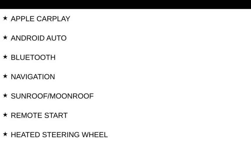 2023 infiniti q50 sensory