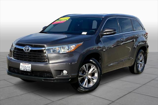 2015 toyota highlander xle