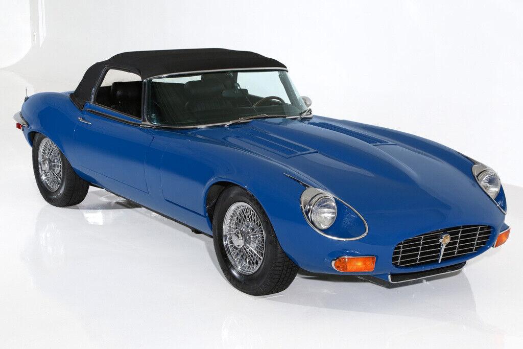 1973 jaguar e type 23k miles v12 twin turbo 4 speed 23220 actual miles