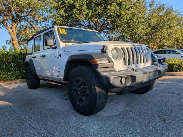 2018 jeep wrangler unlimited sport