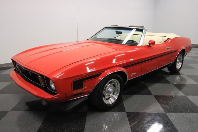 1973 ford mustang convertible convertible 351 cleveland v8 3 speed automatic cla