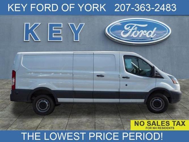 2018 ford transit cargo 250 250 3dr lwb low roof cargo van w/60/40 passenger side doors for sale in york, maine