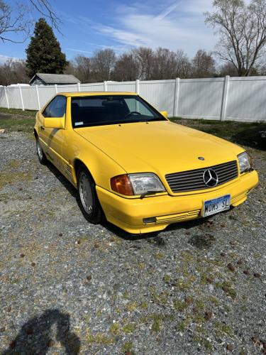 1991 mercedes-benz 500sl convertible from a 20-year owner in stevensville, maryland