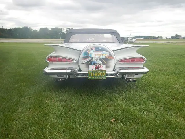 1959 chevrolet impala 98448 miles white 350 automatic