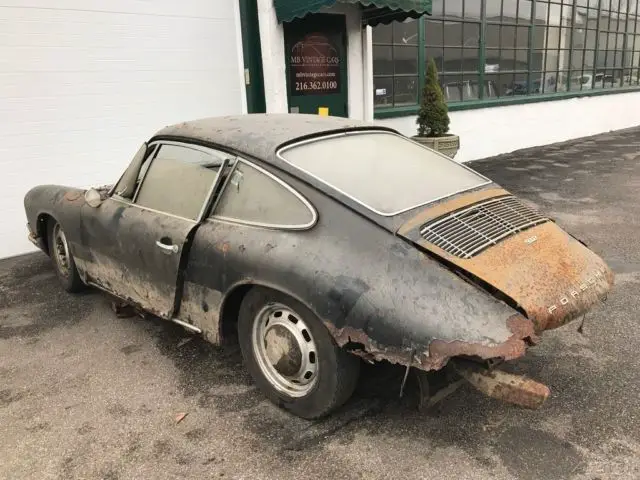 1967 porsche 912 coupe true barn find! matching numbers! no reserve!