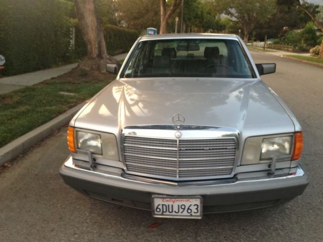 1991 mercedes benz 300se one owner rust free california car no reserve!!!
