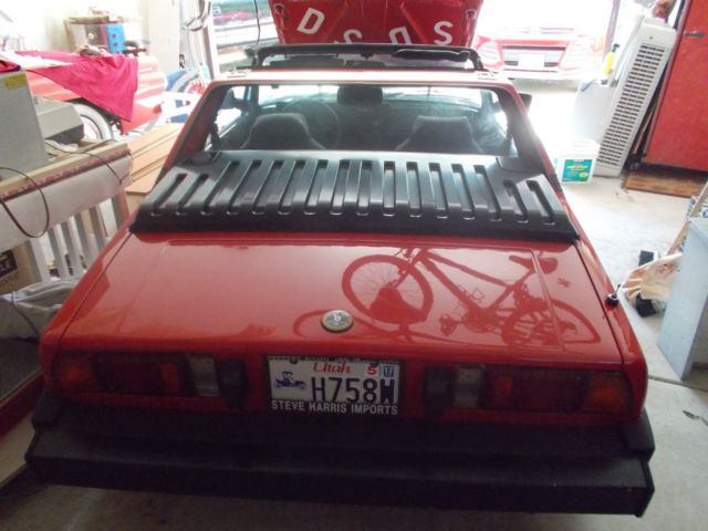 1986 fiat x1/9