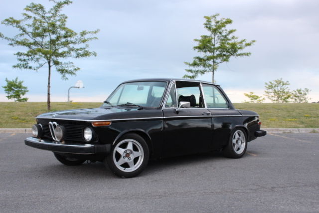 1974 bmw 2002 tii rare stunning car black rebuilt engine