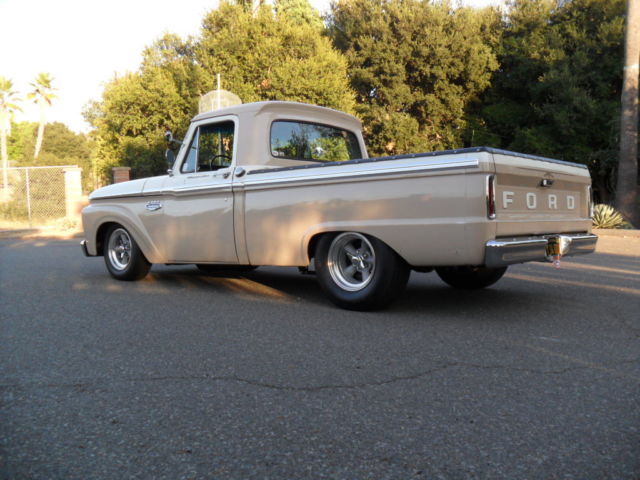 resto rod 1966 custom f100 short bed pick up must see socal street rod