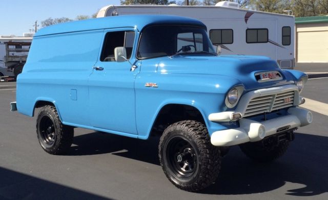 1957 gmc napco panel truck