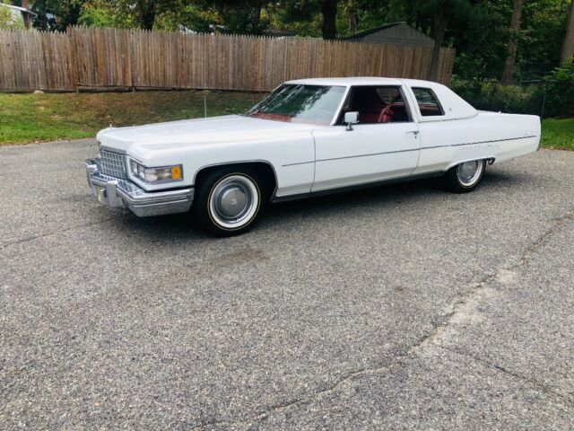 beautiful 1976 cadillac coupe deville low reserve!!!