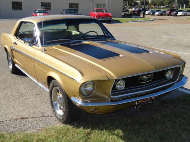 1968 mustang 390 gt ***rare option combo*** black out hood