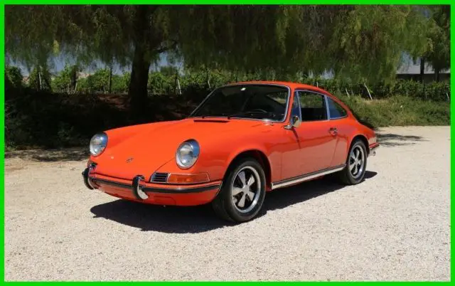 tangerine 911e one owner since early 1970's #match rare corduroy inserts
