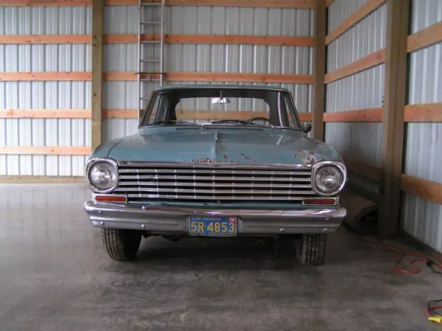 4 door, 6 cylinder, 3 speed on the column
