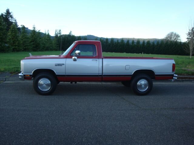 1990 dodge ram w-250 4x4 reg cab 64k miles all original nice !!!