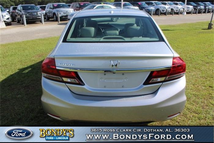 used 2015 honda civic ex-l sedan dothan, al 36303 for sale in dothan, alabama