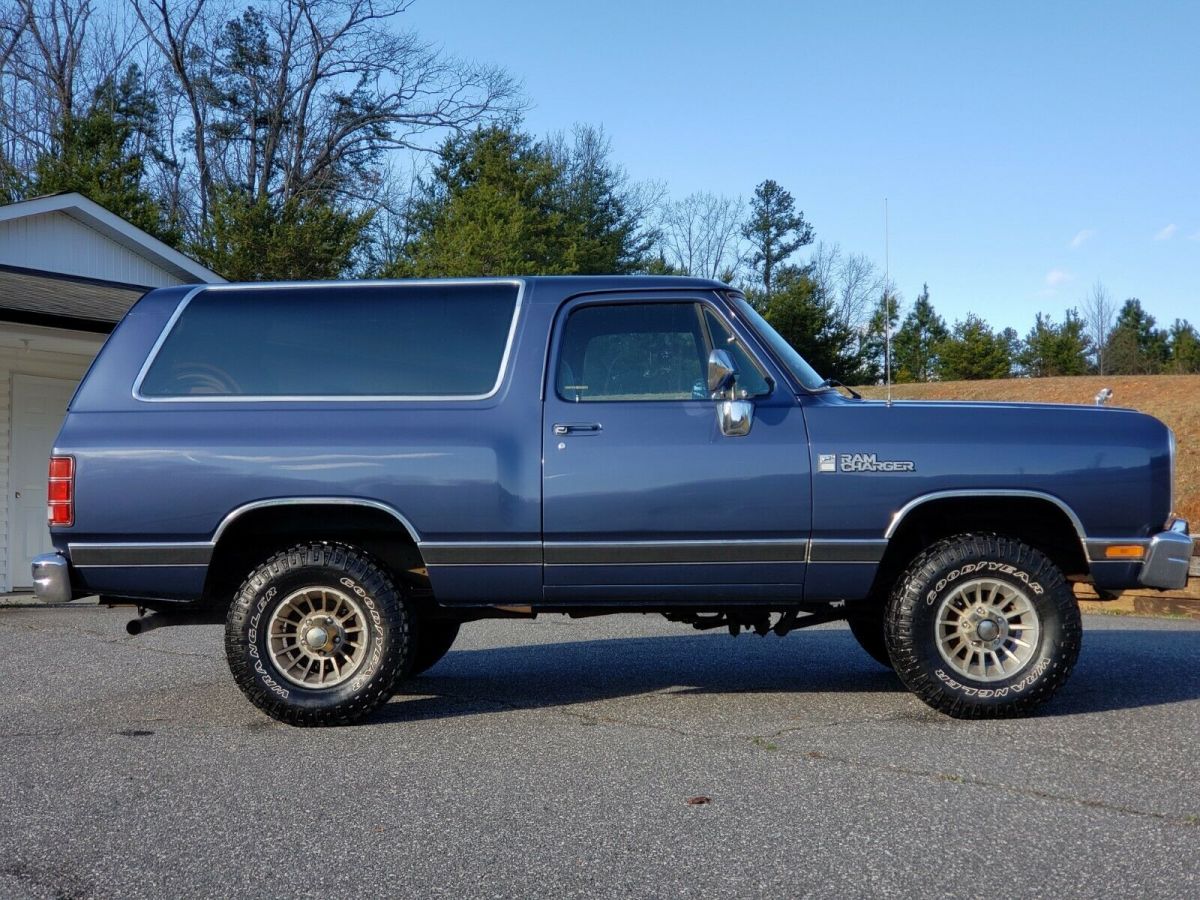 1988 dodge ramcharger 53k miles