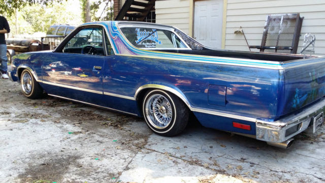 1979 chevrolet el camino custom lowrider show car
