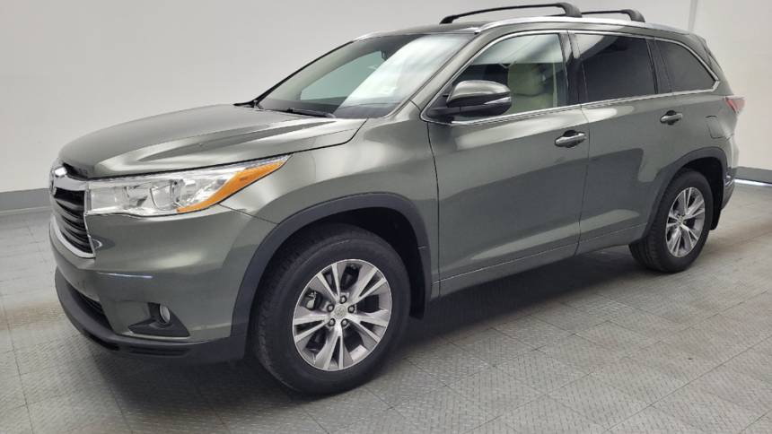 2014 toyota highlander xle