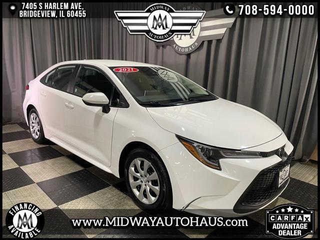 2021 toyota corolla le
