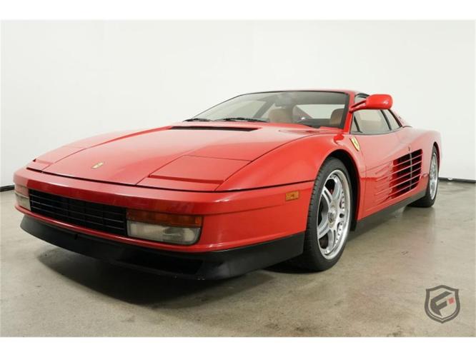 1986 ferrari testarossa in chatsworth, california