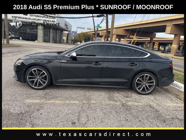 2018 audi s5 3.0t premium plus