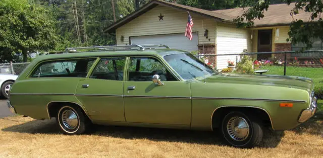 1972 plymouth station wagon 1 owner all original 318 auto ac selling no reserve