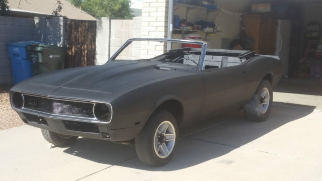 1968 chevrolet camaro base convertible 2-door