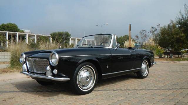 1960 fiat pininfarina 1200 spider automatic 4-speed rwd i4 1.2l gasoline