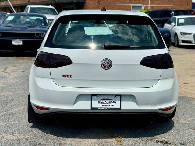 2017 volkswagen golf gti 2.0t se 4-door