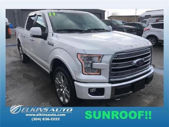 2017 ford f-150 limited 4x4 limited 4dr supercrew 5.5 ft. sb for sale in elkins, west virginia