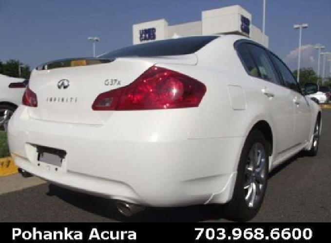 2009 infiniti g37 x in chantilly, va