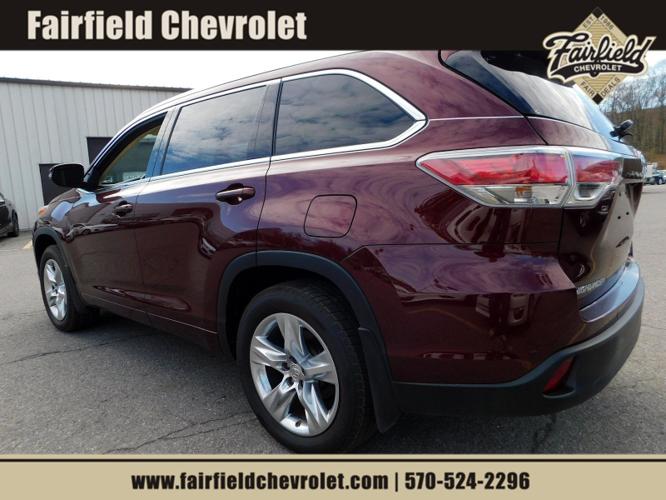 used 2015 toyota highlander awd limited v6 lewisburg, pa 17837 for sale in brook park, pennsylvania