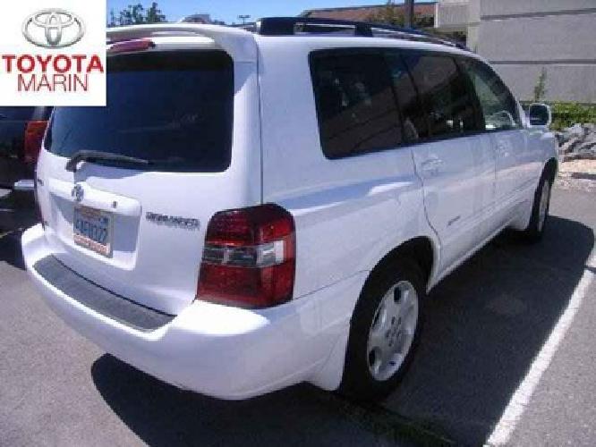 2007 toyota highlander limited w/3rd row in san rafael, ca