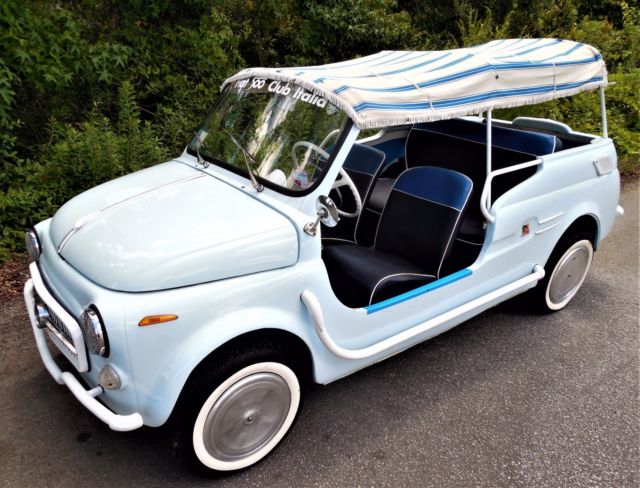 stunning 1971 fiat 500 jolly beach car