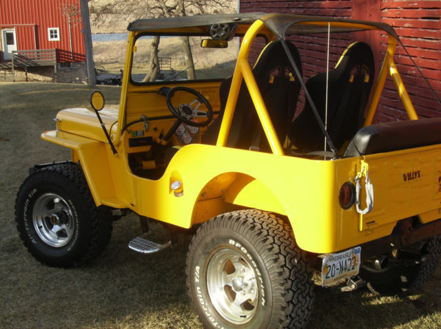1947 willys jeep cj2a mb cj3b